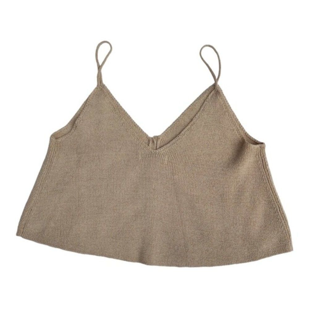 INTERMIX Felicity Button Front Cami Top - Picture 2 of 7